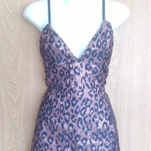 NWT Metallic Party Dress